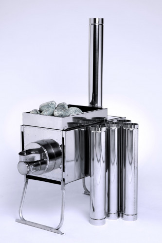 Печь Инвент Экономка средняя со стац. экранами в сумке в Казани