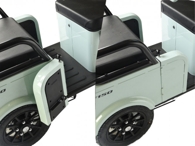 Пассажирский электротрицикл Wanshida LC-F150 в Казани