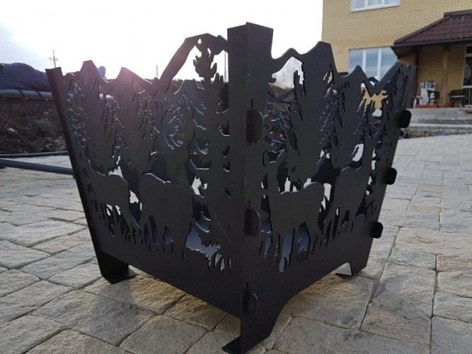 Очаг для огня 50х50х40 в Казани