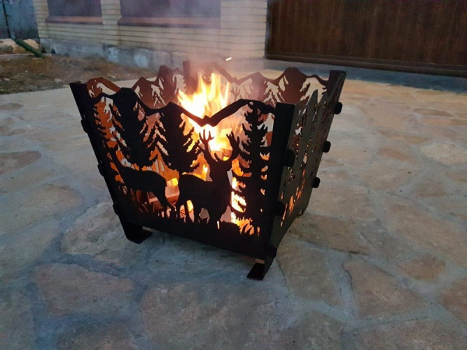 Очаг для огня 50х50х40 в Казани