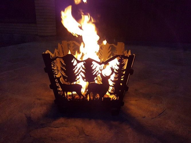 Очаг для огня 50х50х40 в Казани