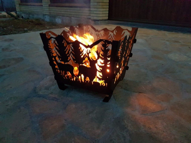 Очаг для огня 50х50х40 в Казани