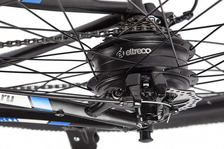 Мотор-колесо Eltreco 48V 500W LCD 26" АКБ HL 48V 10А/ч в Казани