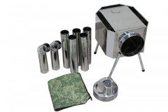 Печь пошехонка Малая с кожухом