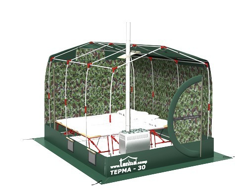 Зимняя палатка Терма-32 в Казани