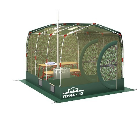Зимняя палатка Терма-33 в Казани