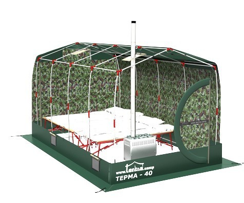 Зимняя палатка Терма-42 в Казани