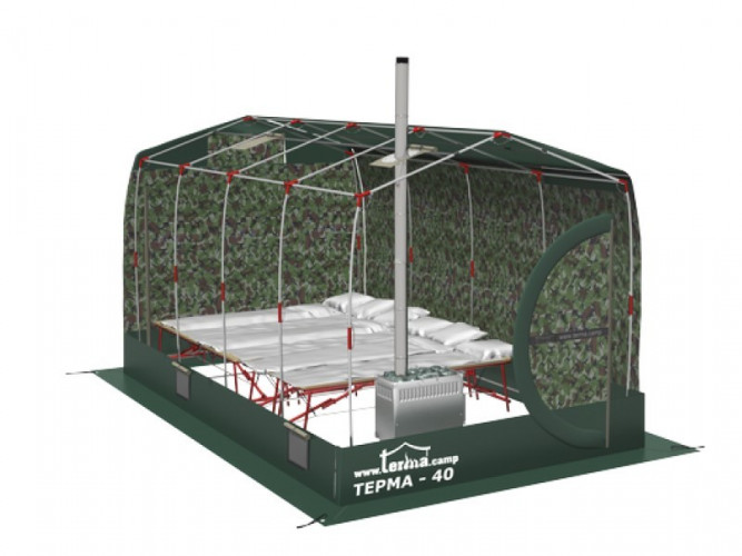 Зимняя палатка Терма-44 в Казани