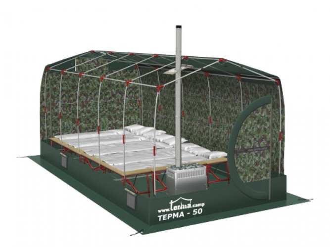 Зимняя палатка Терма-52 в Казани