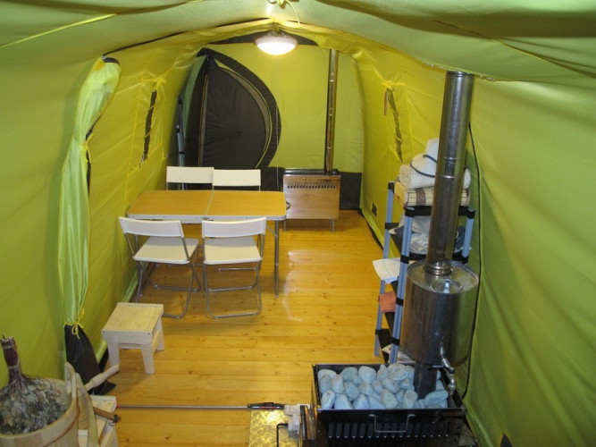 Зимняя палатка Терма-55 в Казани