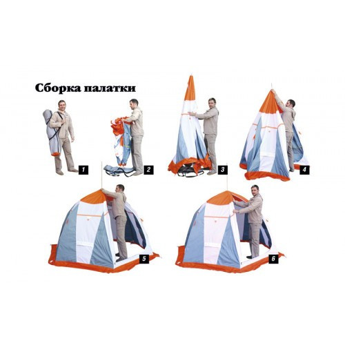 Палатка для рыбалки Нельма-3 Люкс в Казани