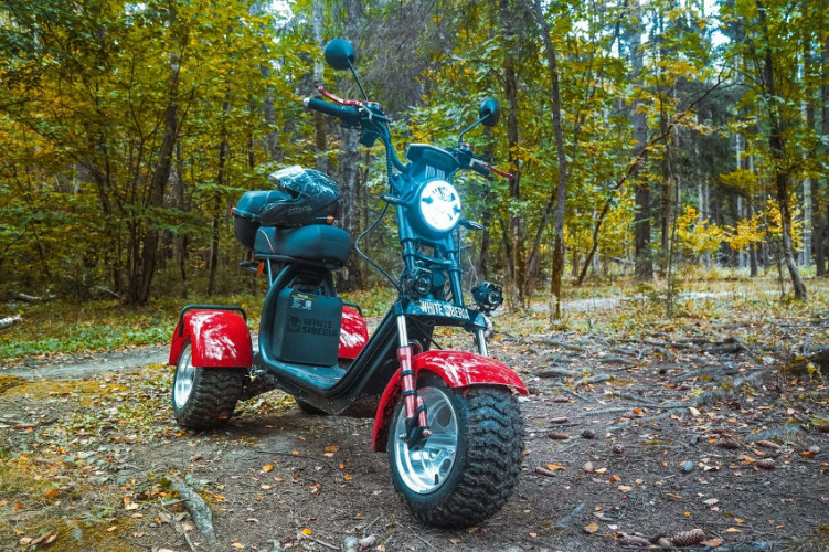 Электроскутер White Siberia IKRA 5000W в Казани
