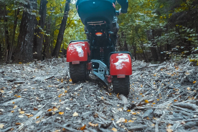 Электроскутер White Siberia IKRA 5000W в Казани