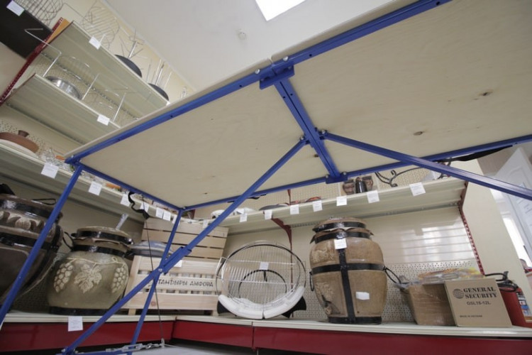 Полок складной Intent ПС-700 для мобильной бани в Казани