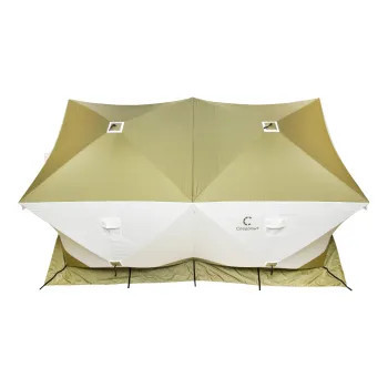 Палатка зимняя куб СЛЕДОПЫТ Premium Дубль в Казани