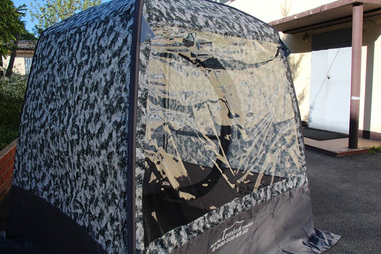 Мобильная баня ТЕРМА-10 с 1 окном (походная) в Казани