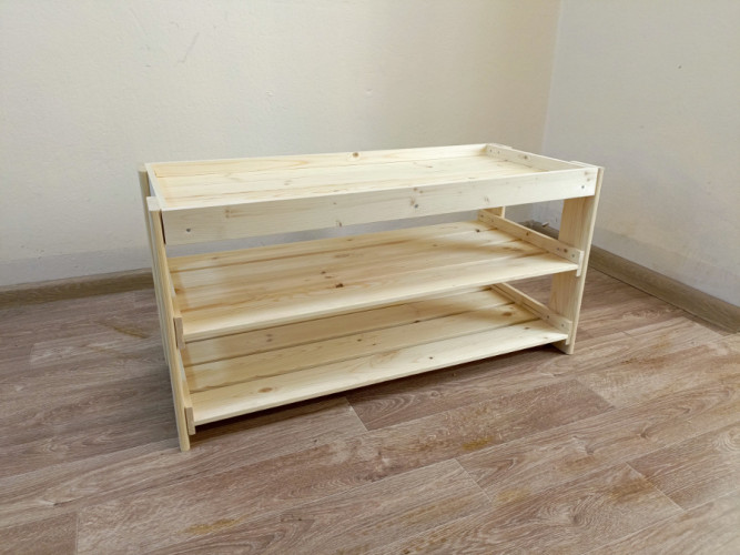 Полка для обуви деревянная в Казани