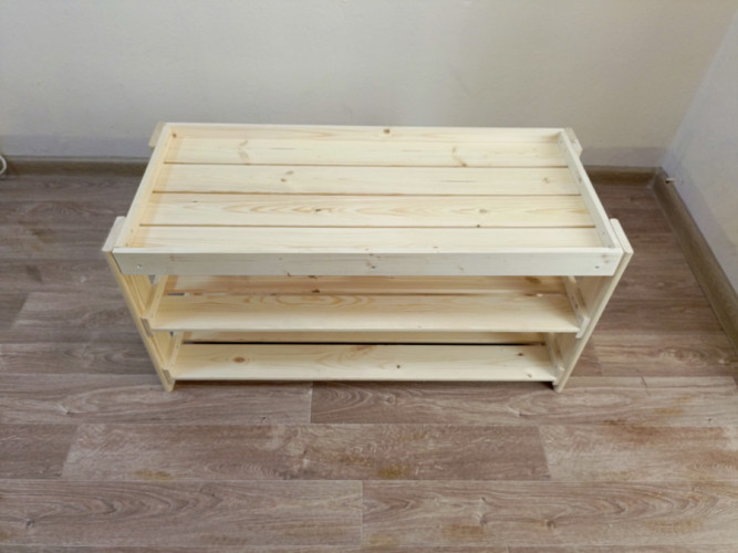 Полка для обуви деревянная в Казани