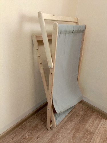 Кресло-шезлонг деревянное складное в Казани