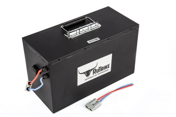 Литиевый тяговый аккумулятор RuTrike 60V52A/H Li(MnCoNi)O2 в Казани