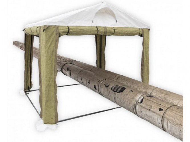 Палатка сварщика 2,0 X 2,0 ПВХ/брезент в Казани