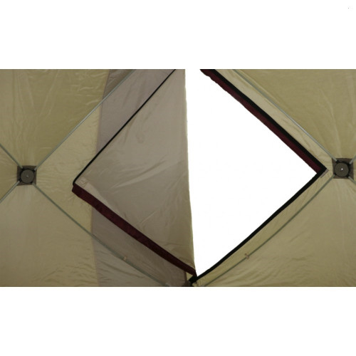 Зимняя палатка для рыбалки Куб Снегирь 3T Long Компакт в Казани