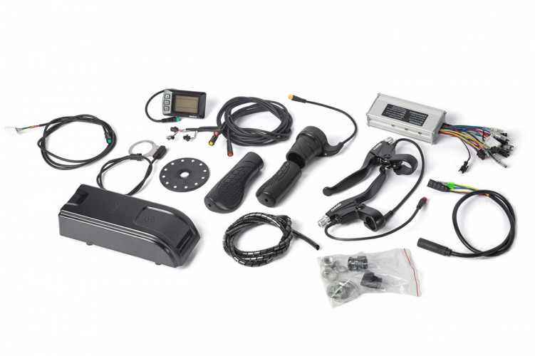 Мотор-колесо Eltreco 48V 350W LCD 26" передний АКБ HL 48V 10А/ч в Казани