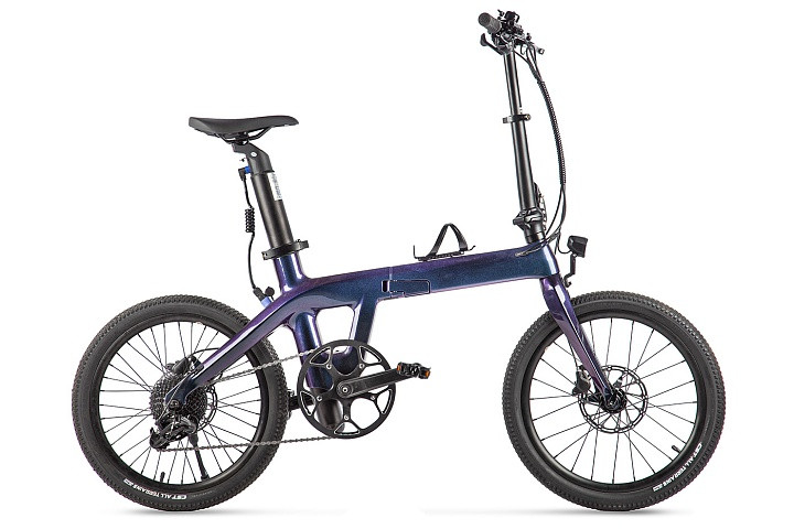 Электровелосипед складной Carbon 20" Sporto в Казани