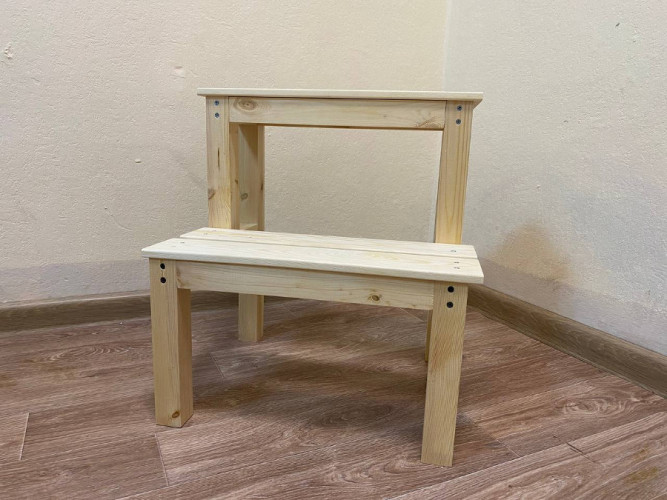 Табурет-стремянка деревянный в Казани