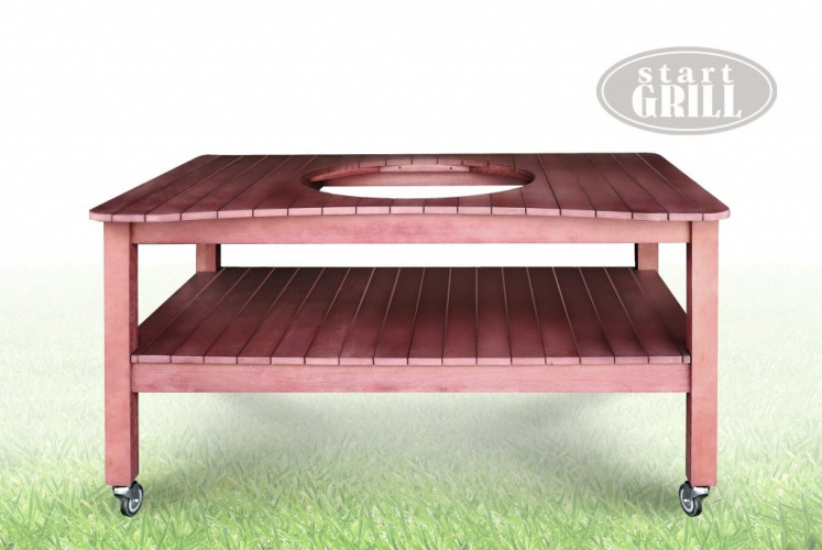 Стол для керамического гриля Start Grill на колесах в Казани