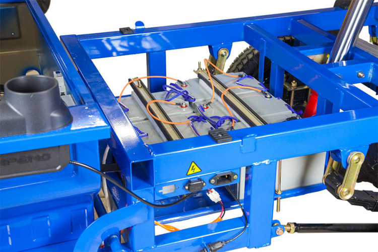 Грузовой электрический трицикл Rutrike D5 1700 гидравлика в Казани