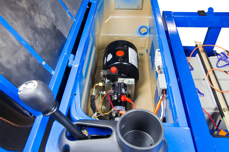 Грузовой электрический трицикл Rutrike D5 1700 гидравлика в Казани